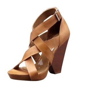 Kathryn Amberleigh Ankle Wrap Wedge Heels